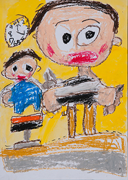 図画コンクール作品