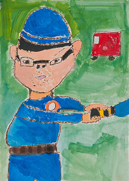 図画コンクール作品