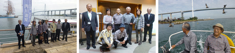 滑川支部 富山新港・内川12橋巡り 博物館見学 昼食会