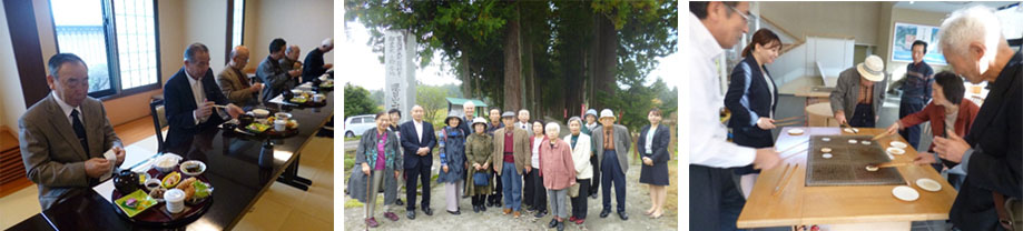 富山地区 常設展鑑賞・栂並木と古刹の見学