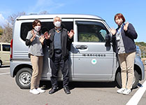 配食用車輌の購入の写真